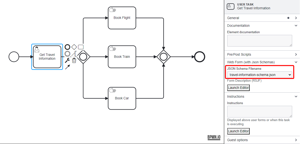 Inclusive Gateway Example 1