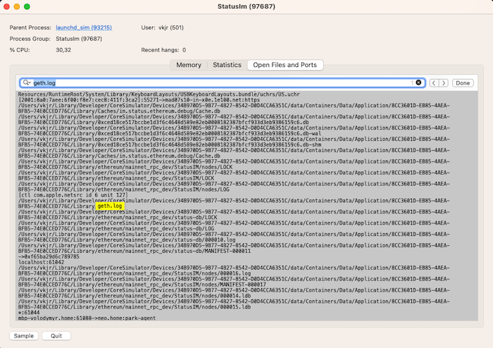 geth.log path